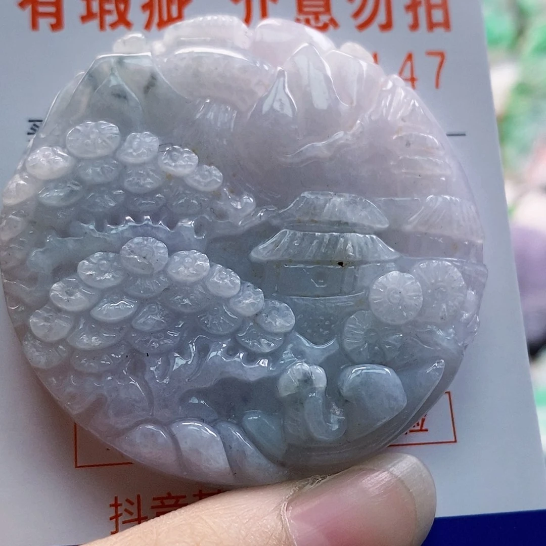 吊坠(不含链)未镶嵌翡翠