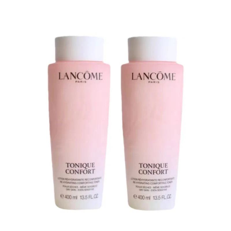 LANCOME/兰蔻新版粉水清滢柔肤水补水保湿滋润舒缓护肤400ml*2