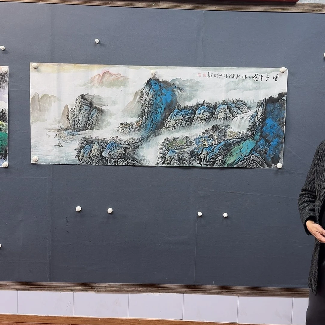 书法书法作品多次参加