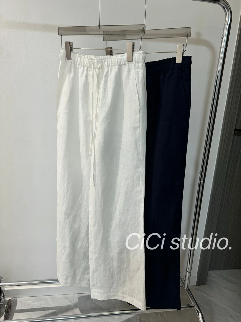 春夏 空气感亚麻裤 百搭神裤