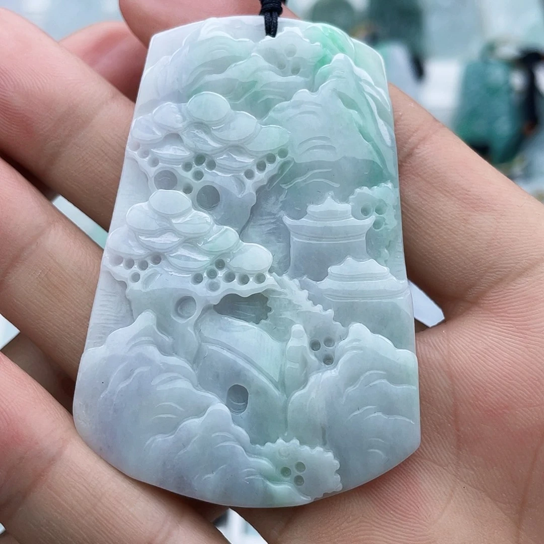 颈饰未镶嵌翡翠翡翠