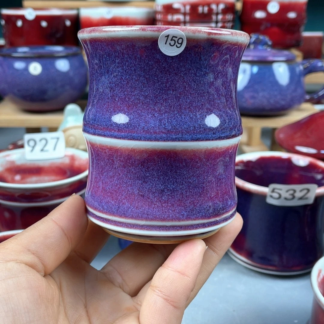 瓷片纯手工制作……微微瑕