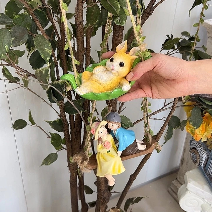 花园摆件红红火火