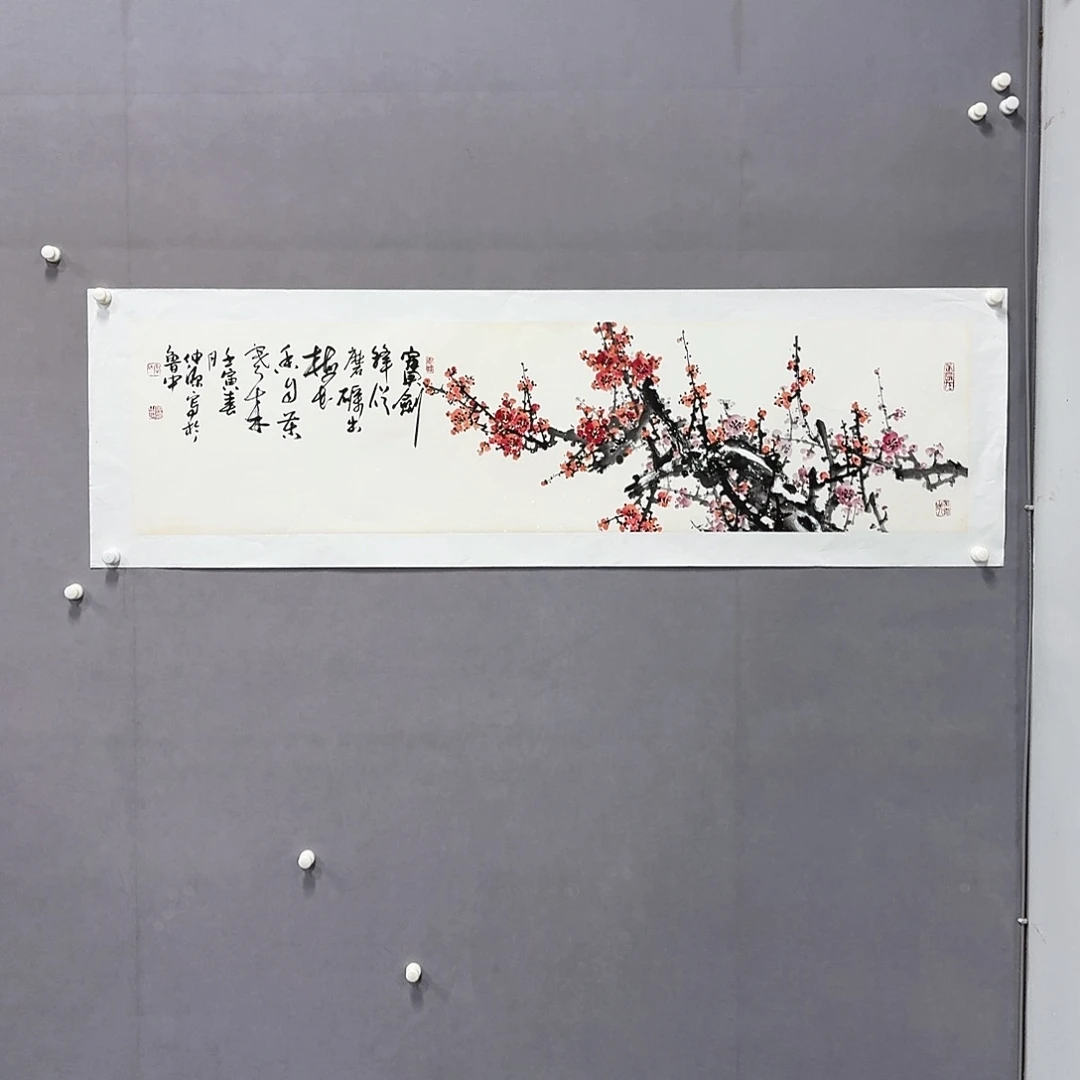 国画亲笔手绘放心去藏