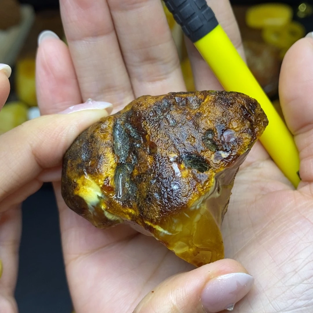 未镶嵌定制蜜蜡四**墟胖