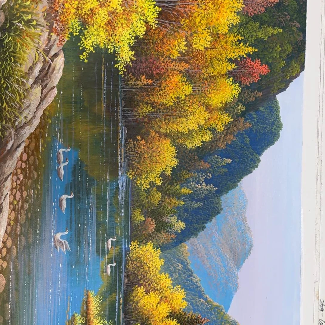 油画加油加油努力加油加油