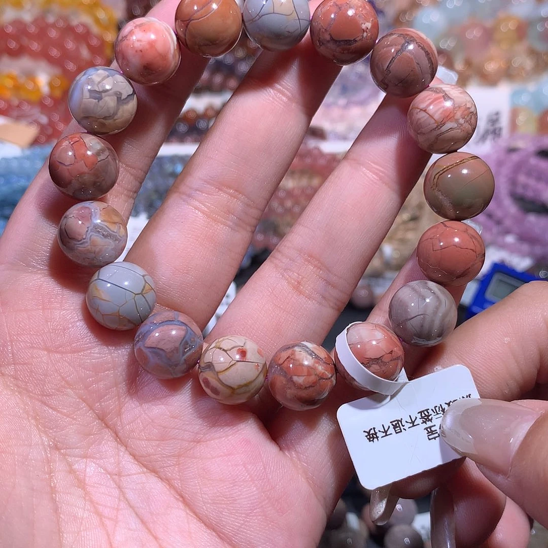 未镶嵌手链水晶玉化爆裂阿拉善11-12