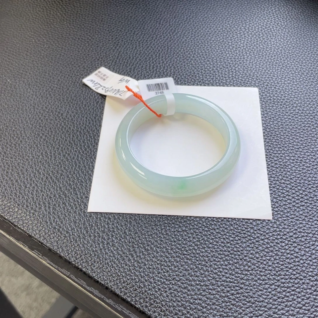 翡翠未镶嵌手镯翡翠手镯57.58圈