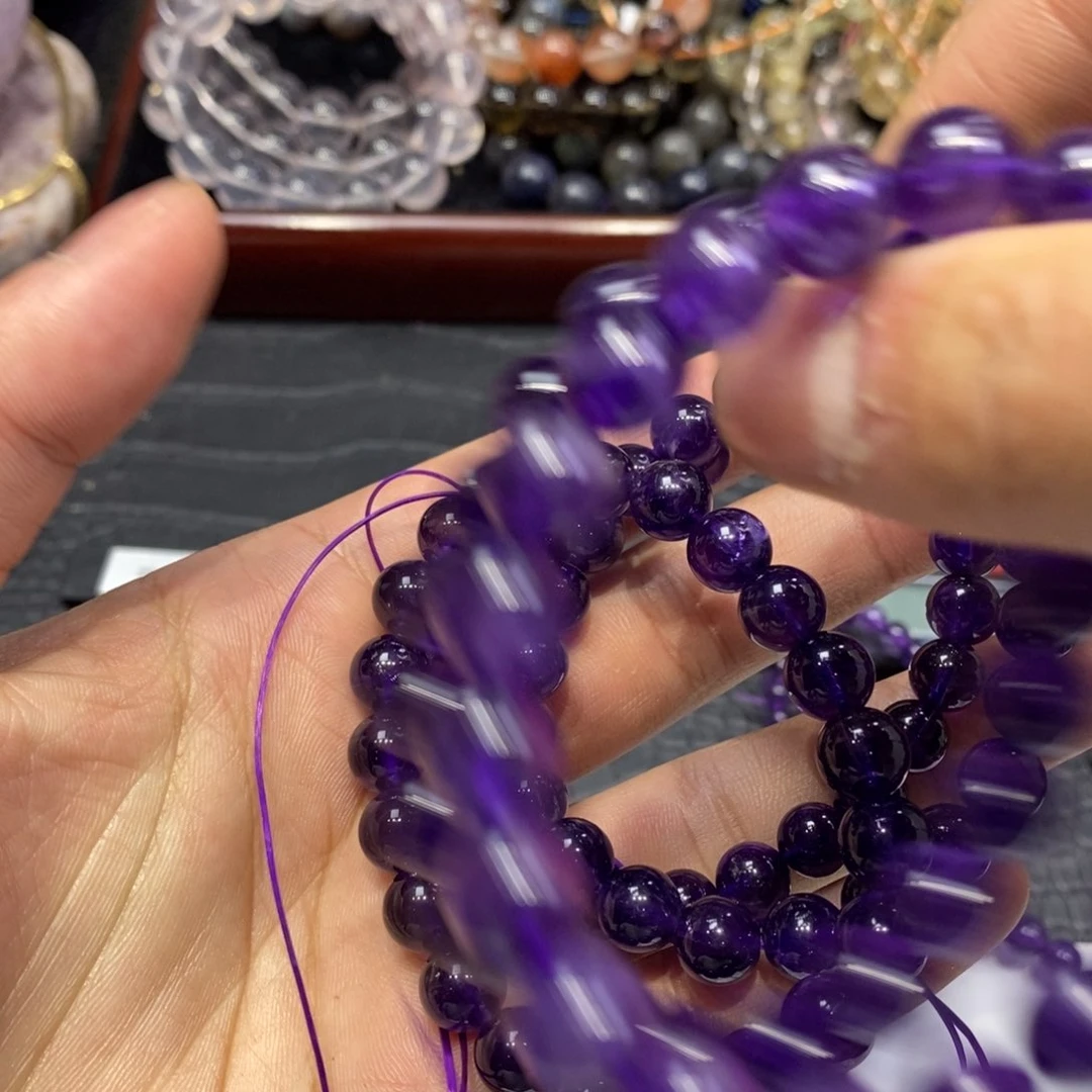 水晶手链未镶嵌乌拉圭10mm