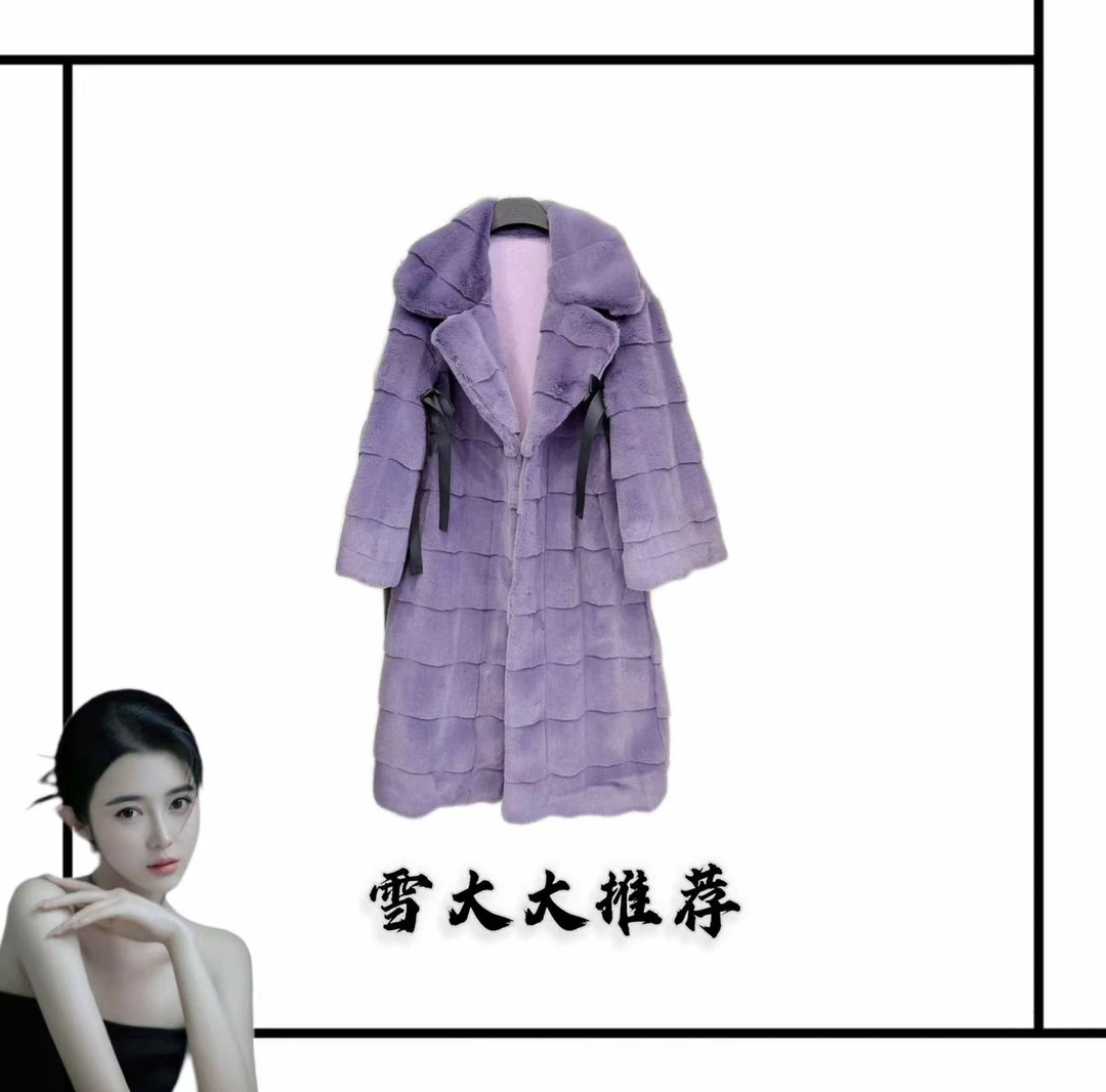 5039雪大大女装轻奢外套秋冬XDD0380