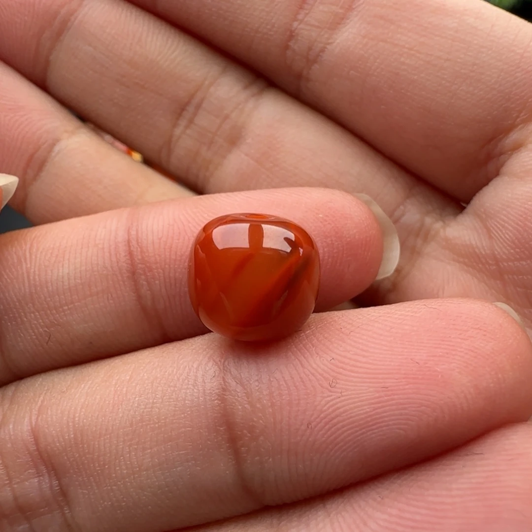南红玛瑙未镶嵌冰飘老型10.5*9.4