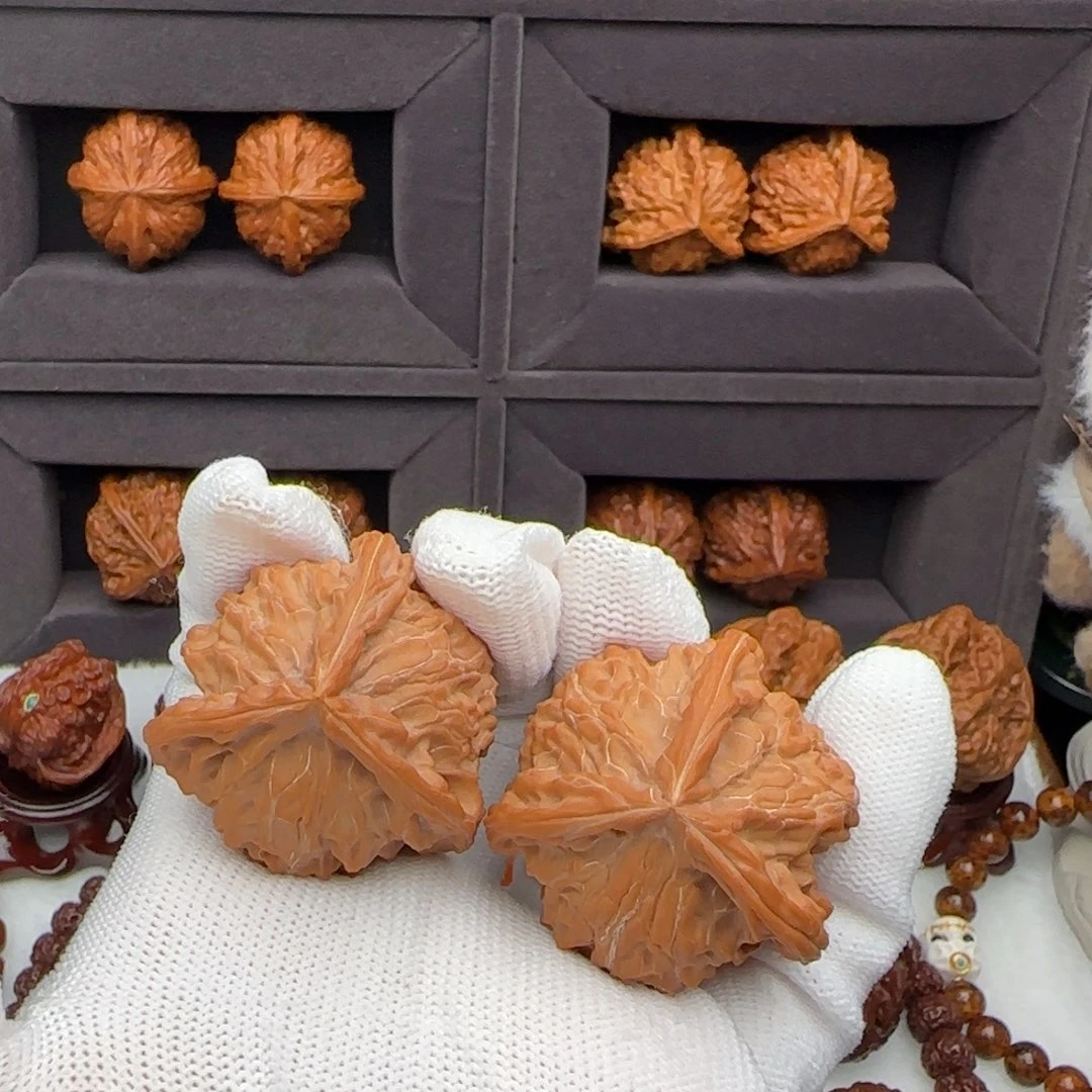 吊坠文玩核桃39盘山三棱