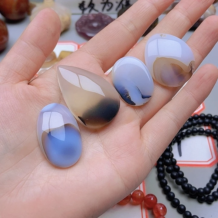 【闪购商品】未镶嵌玛瑙/玉髓珠宝半成品?****&