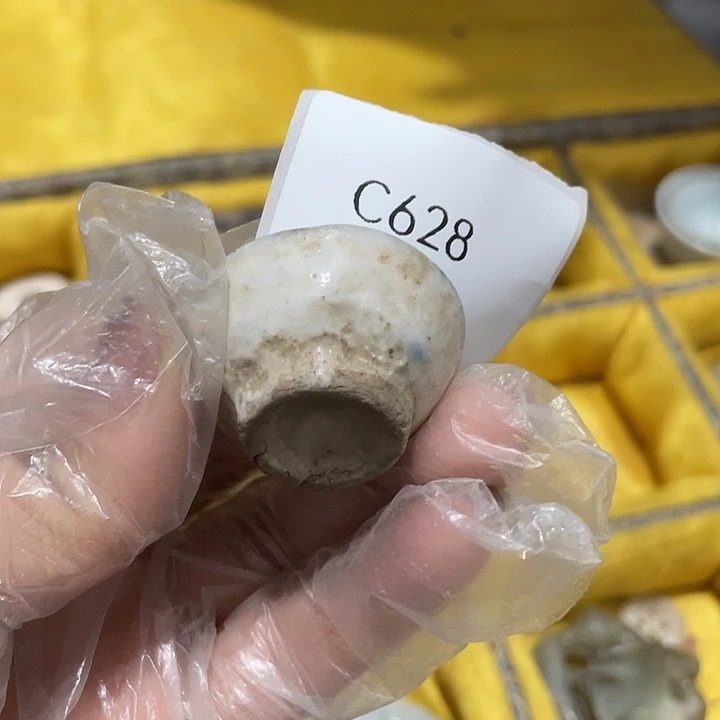 快***叔瓷片C628号工艺品