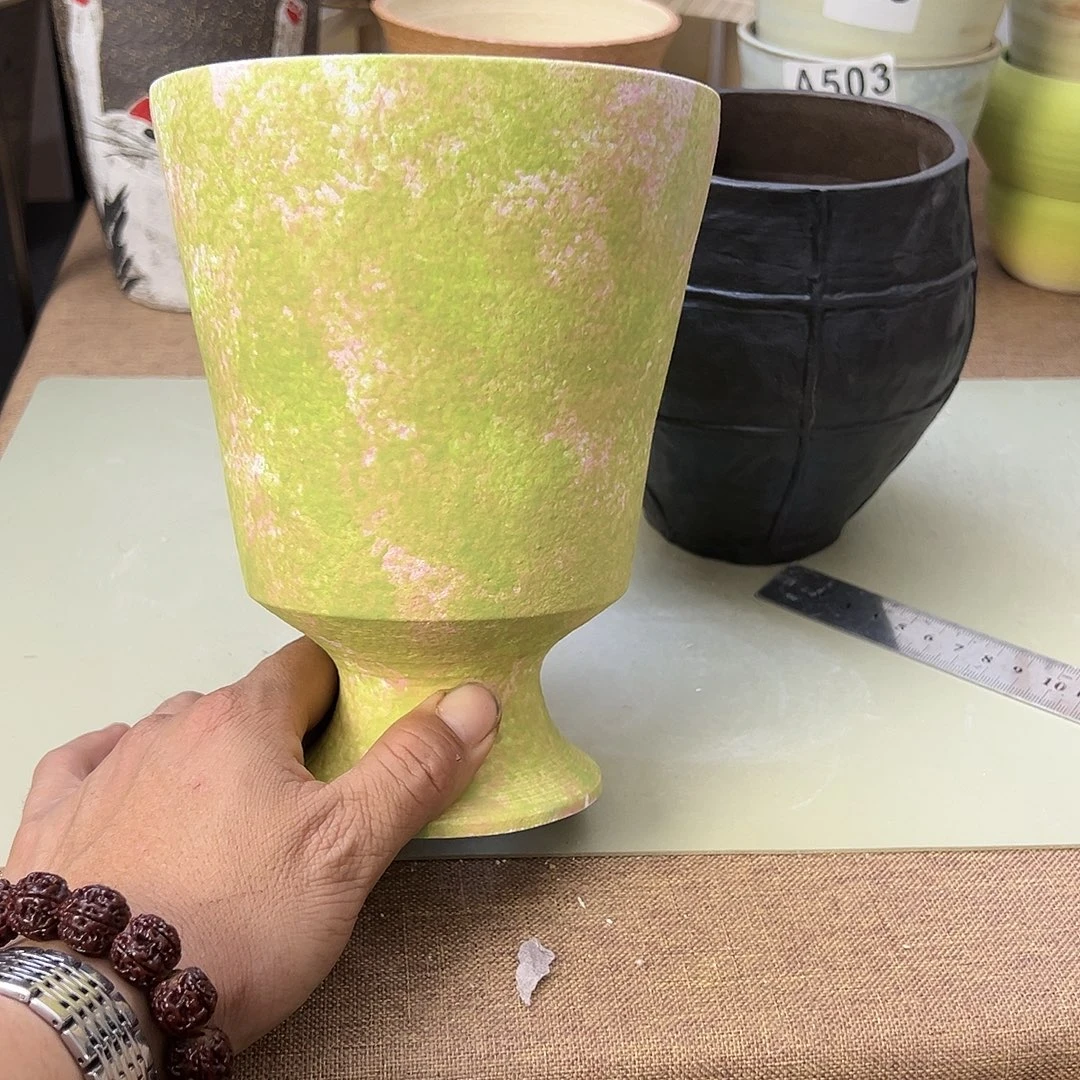 036景德镇陶瓷口13.5高18