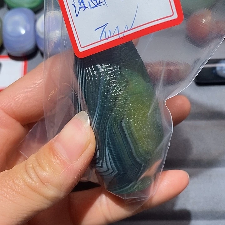 诗***说玛瑙/玉髓合金颈饰