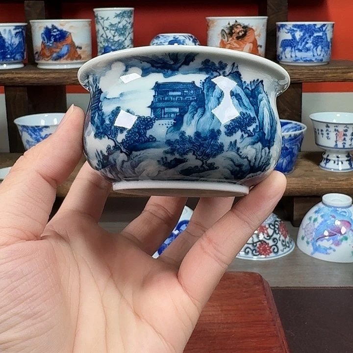 杯紫**儿现代景德镇陶瓷杯