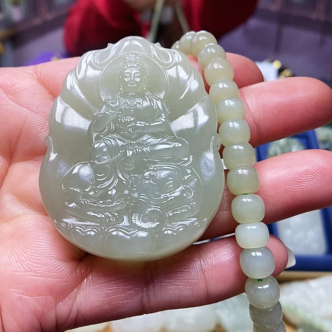 和田玉颈饰未镶嵌用****1