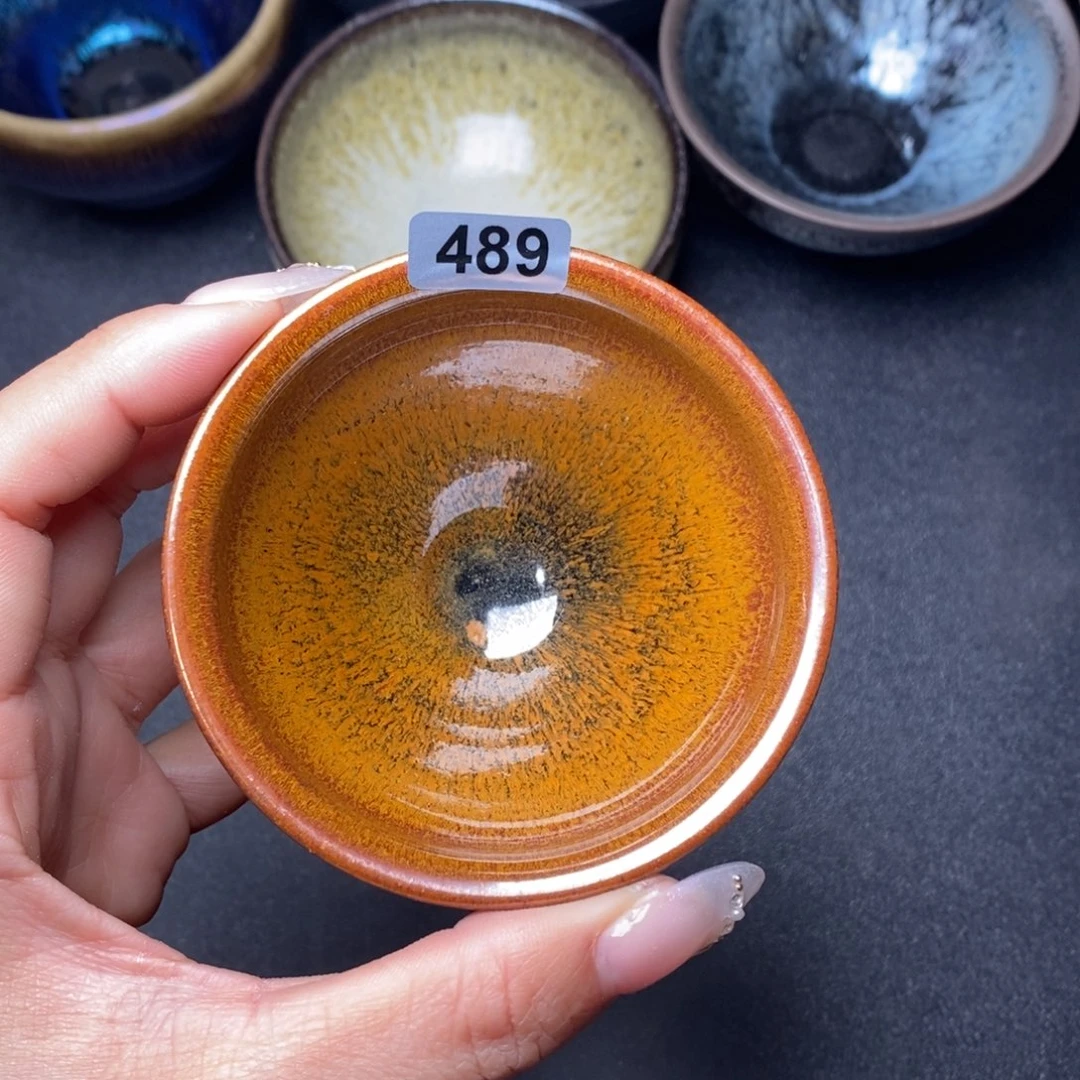 茶盏建窑建盏主人杯489