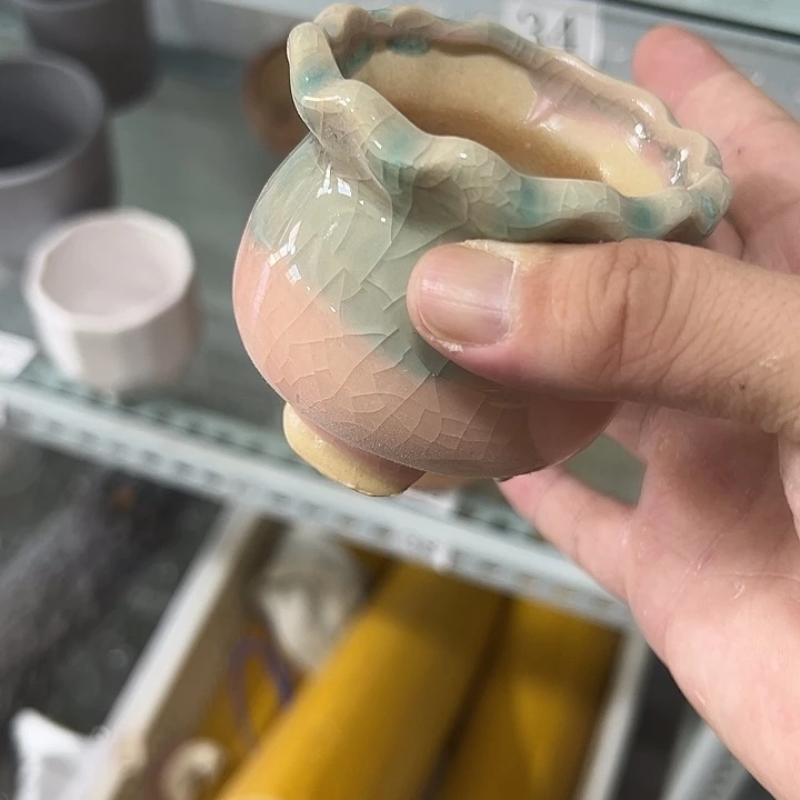 微瑕陶瓷花盆满9.9发