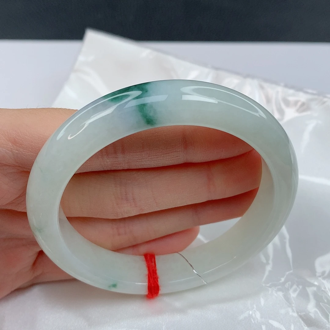 翡翠手镯未镶嵌57.3正圈