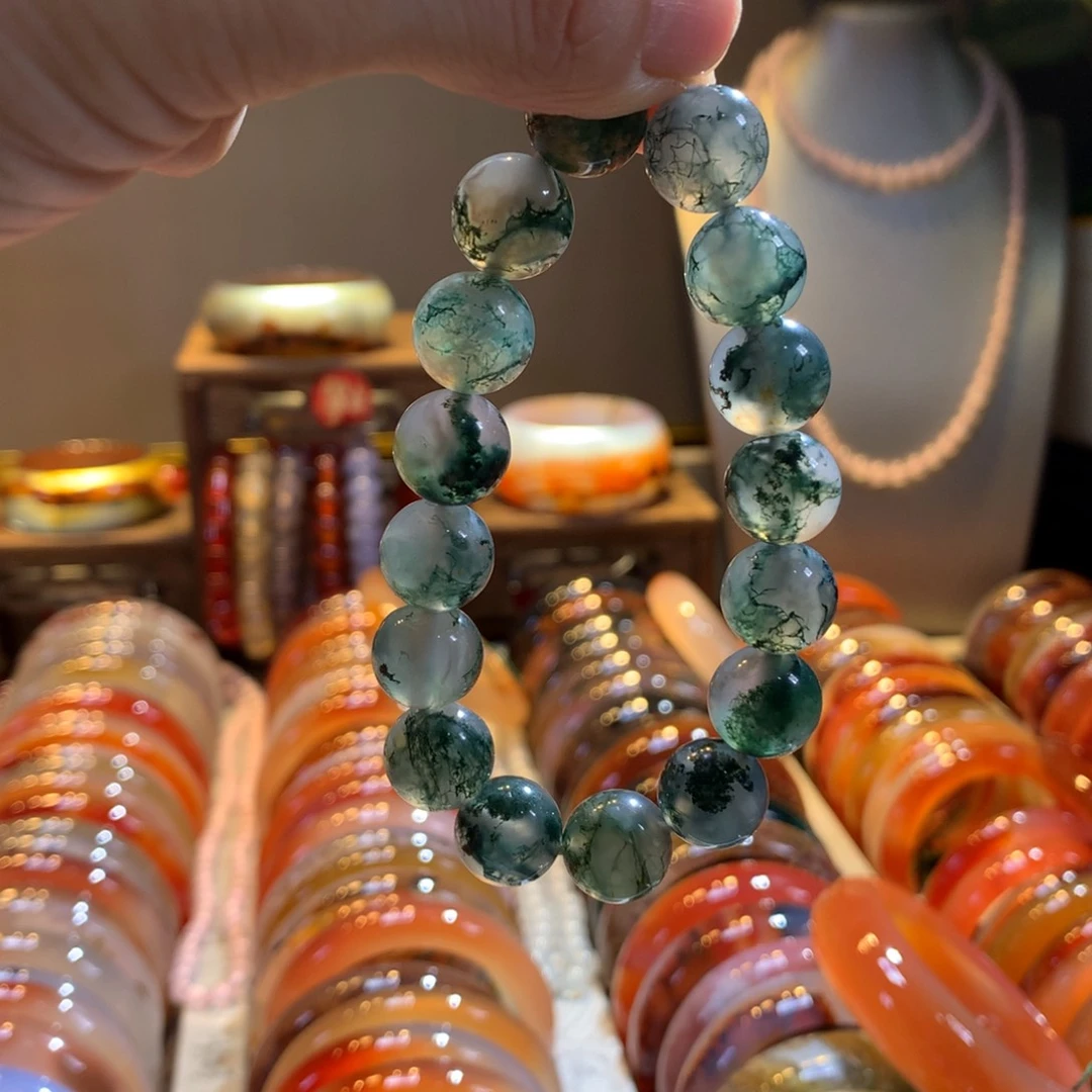 玛瑙/玉髓未镶嵌颈饰单圈1.2