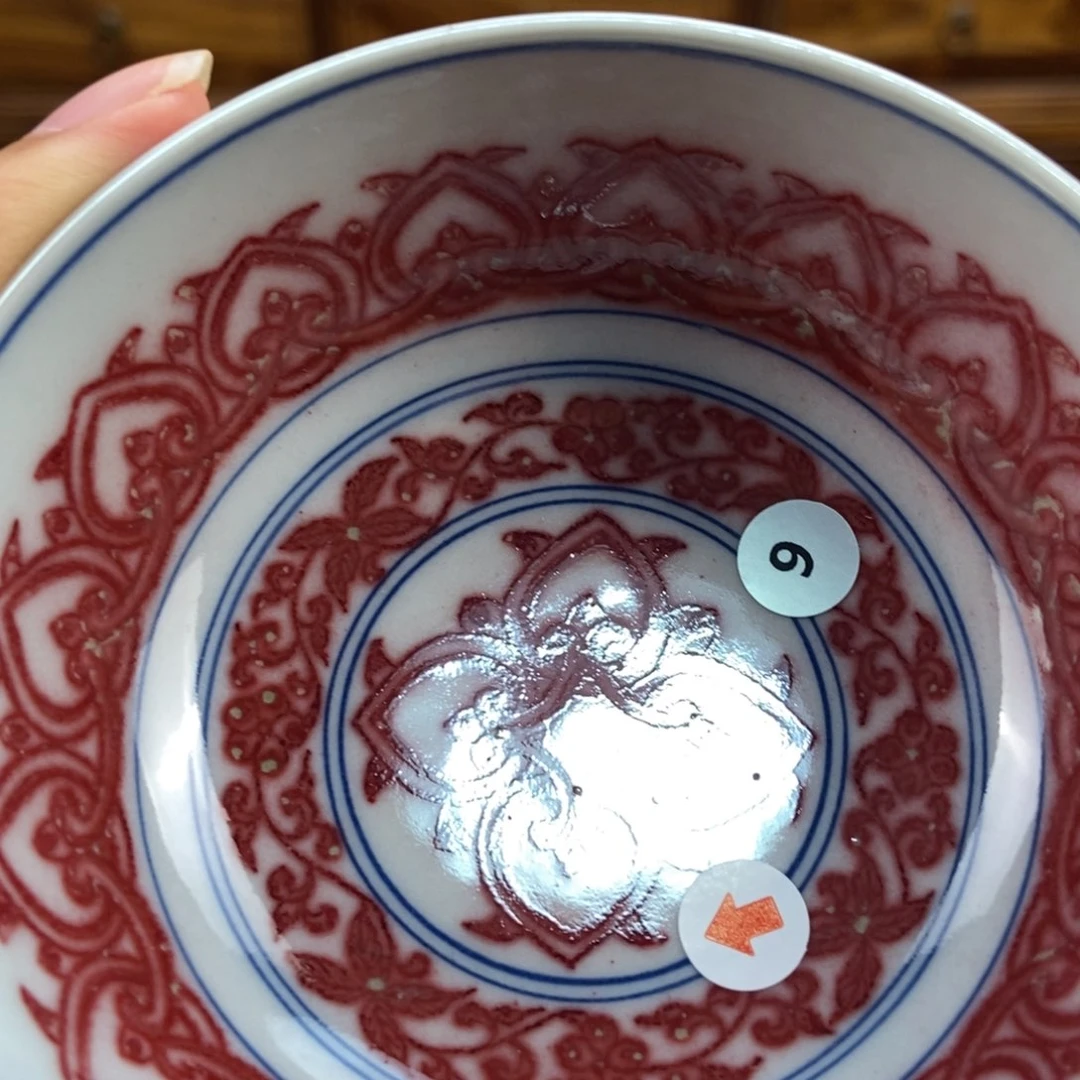 手绘现代茶具非古董