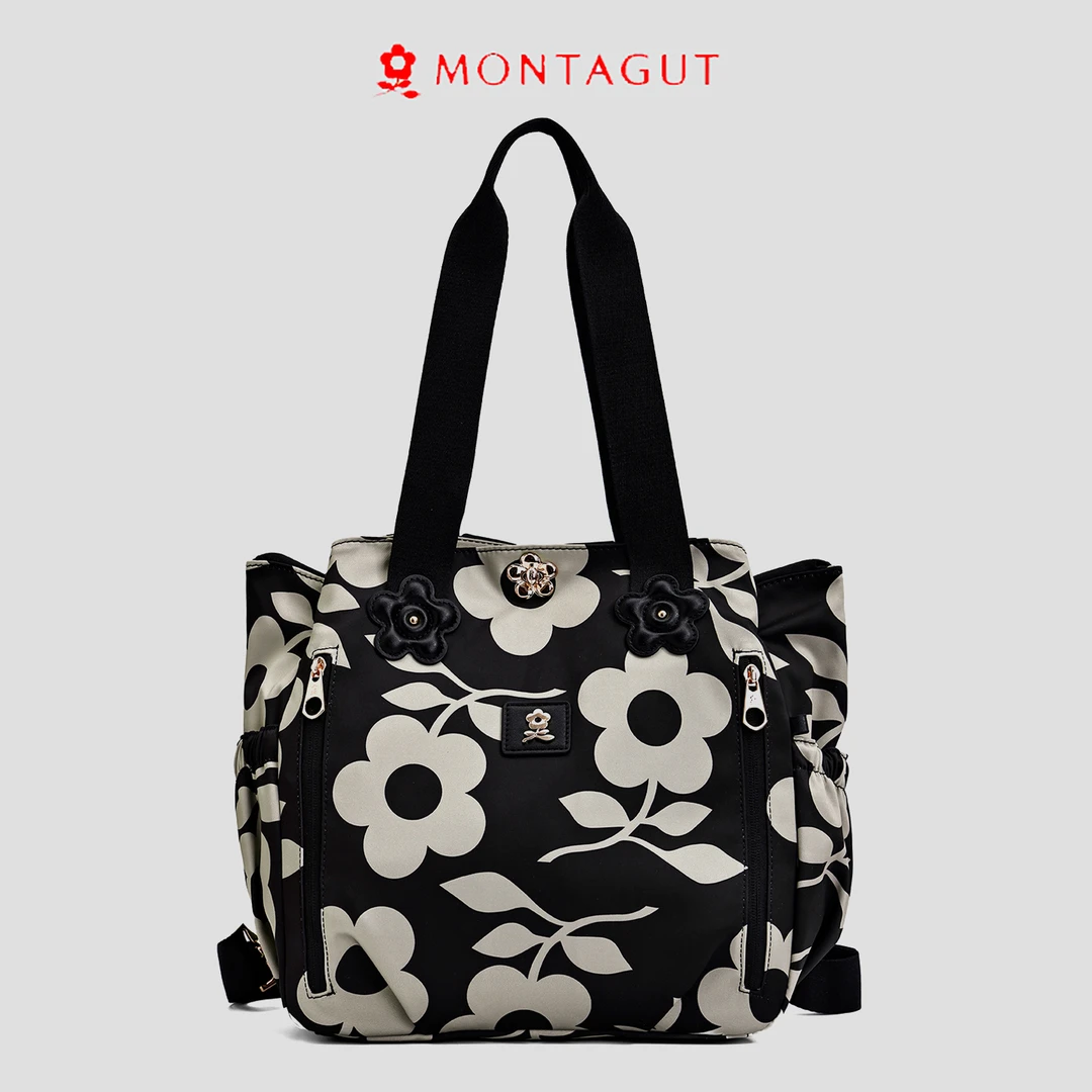 梦特娇单肩包托特包女包手提包大容量上班通勤简约百搭大气单肩包