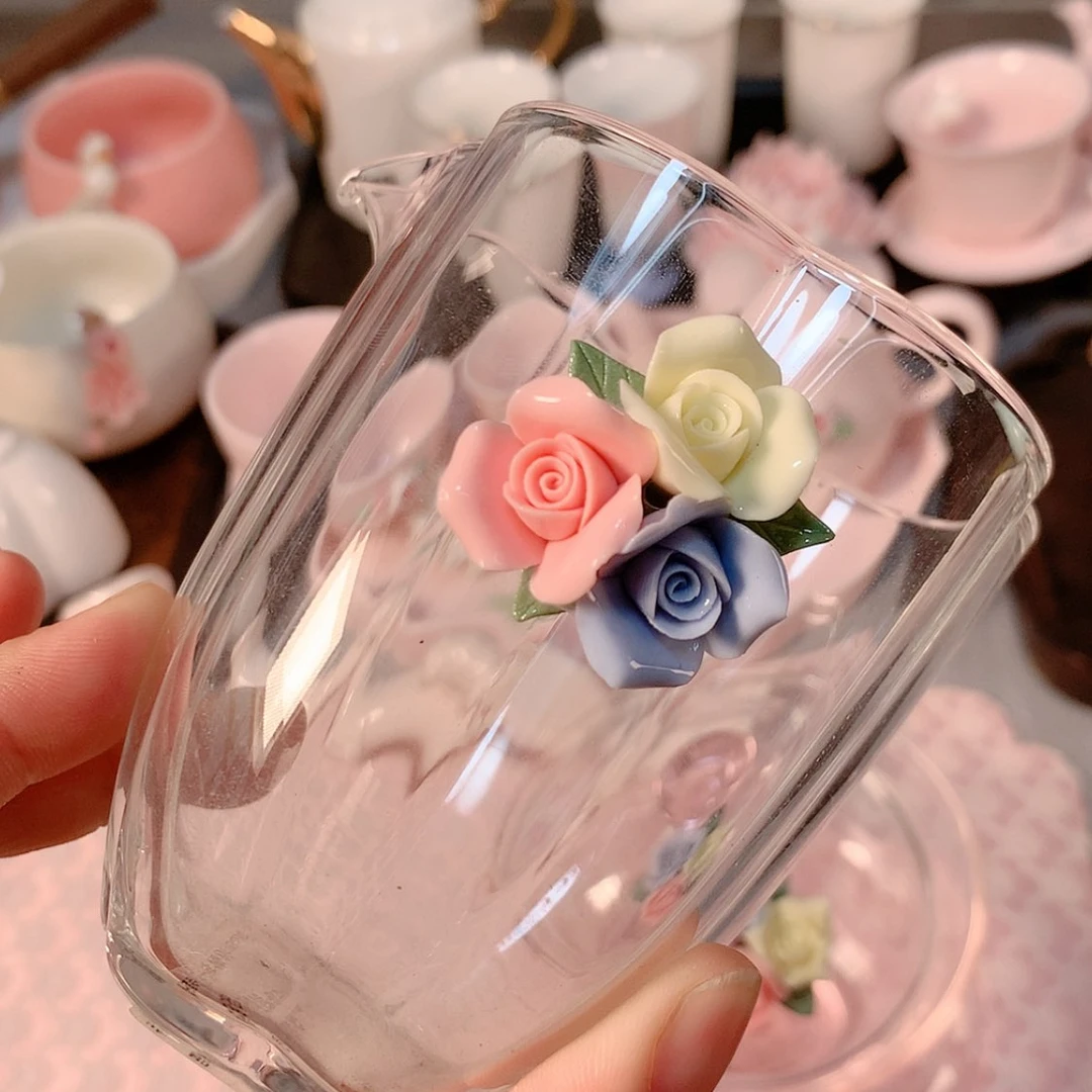【闪购商品】瓷片陶瓷手工捏花处理不退换