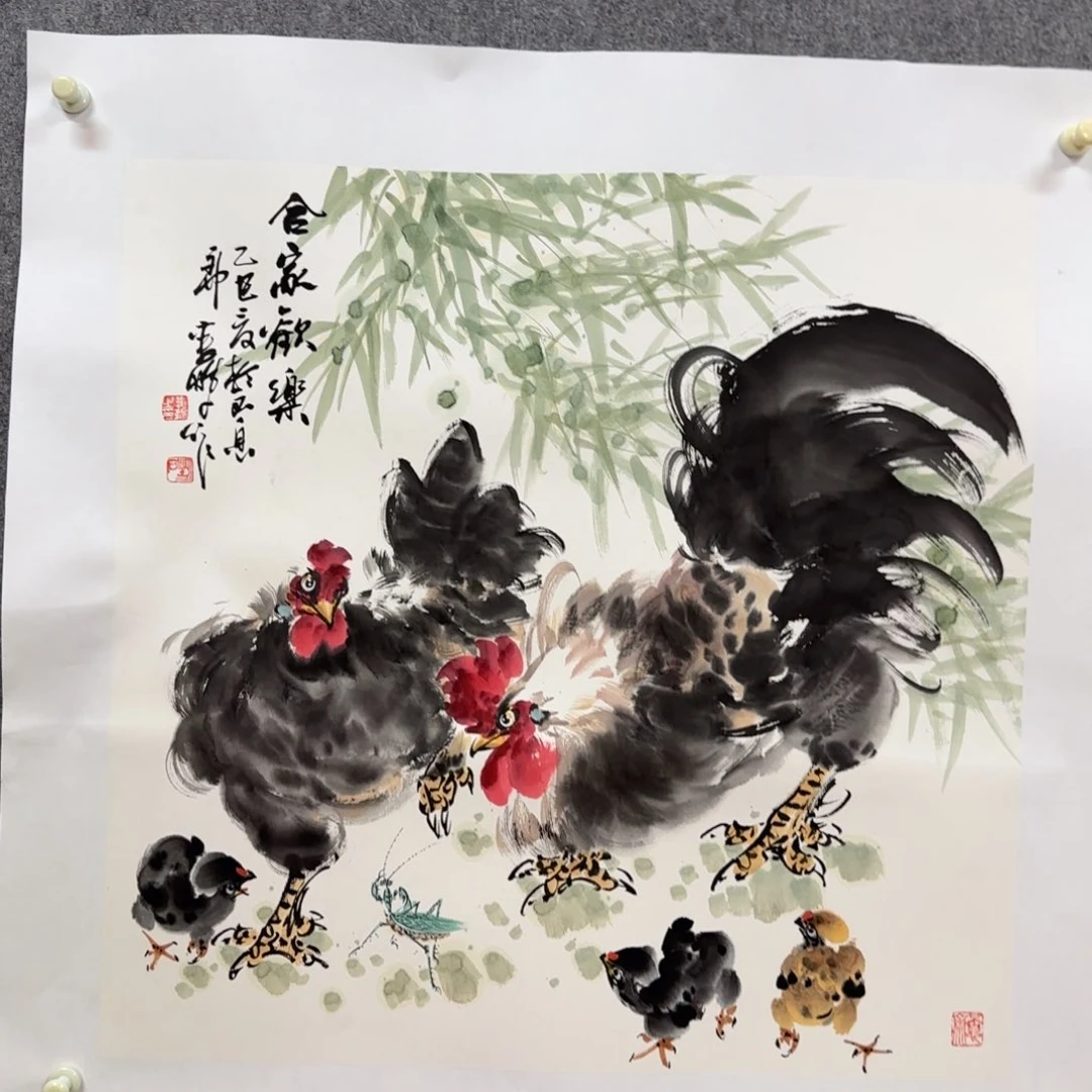 国画沧**粟娄鹏老师手绘作品