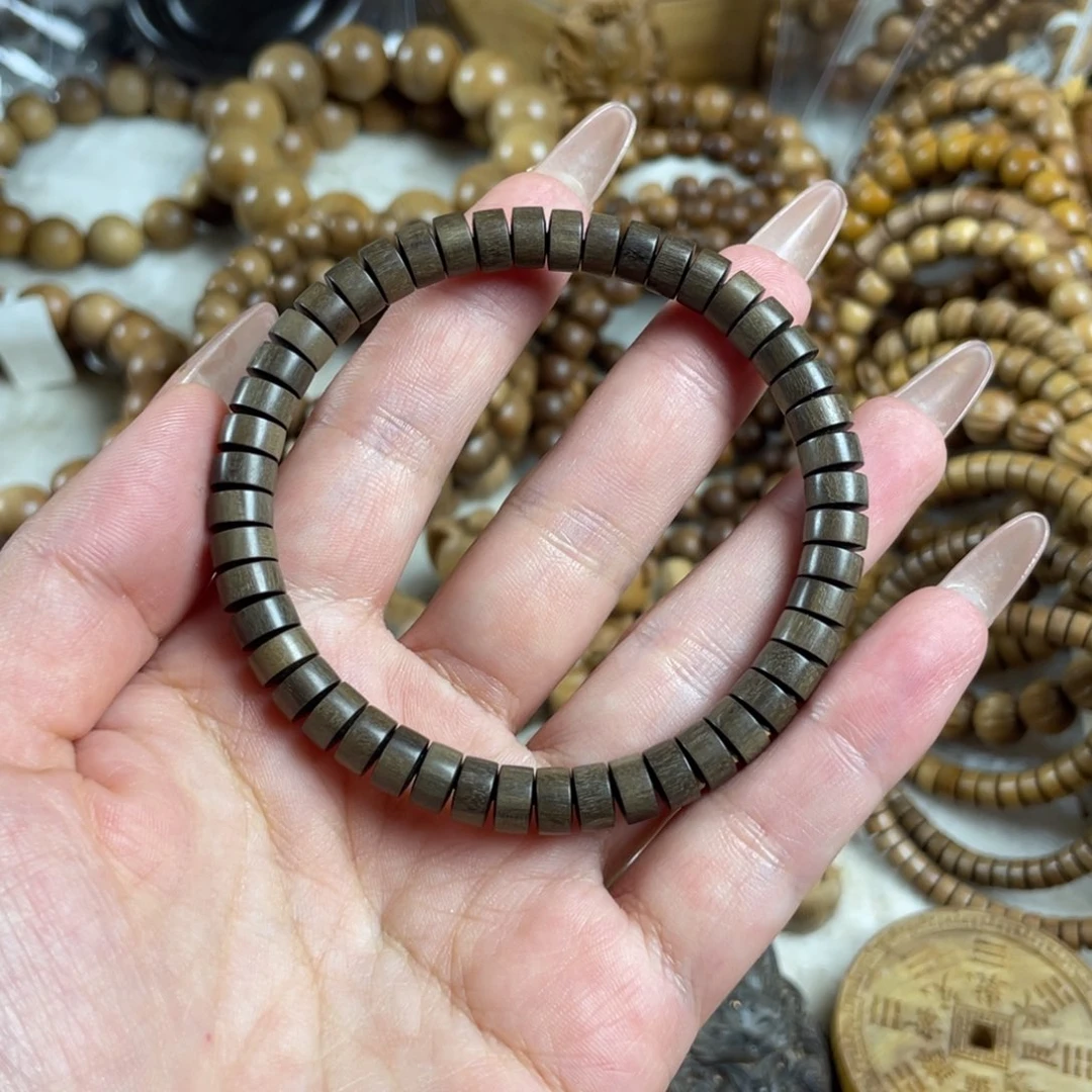 檀香木手串/手链/老山檀香7✖️4药片阴沉沉水