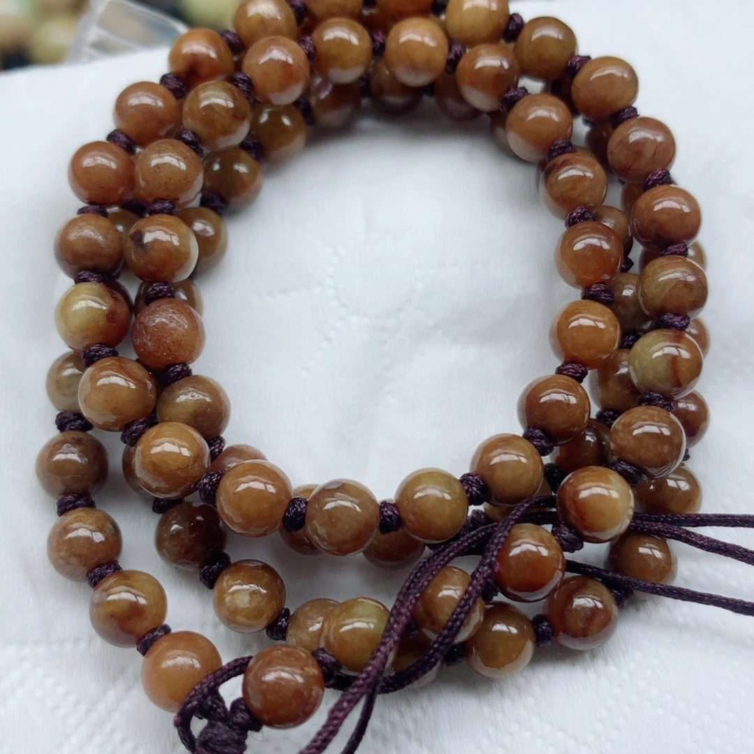 翡翠未镶嵌颈饰珠子翡翠