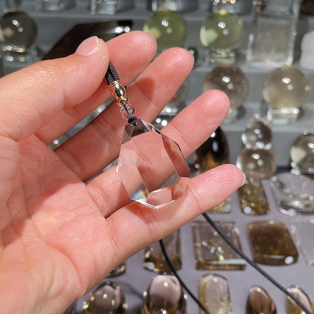 水晶水晶挂件未镶嵌宝*金