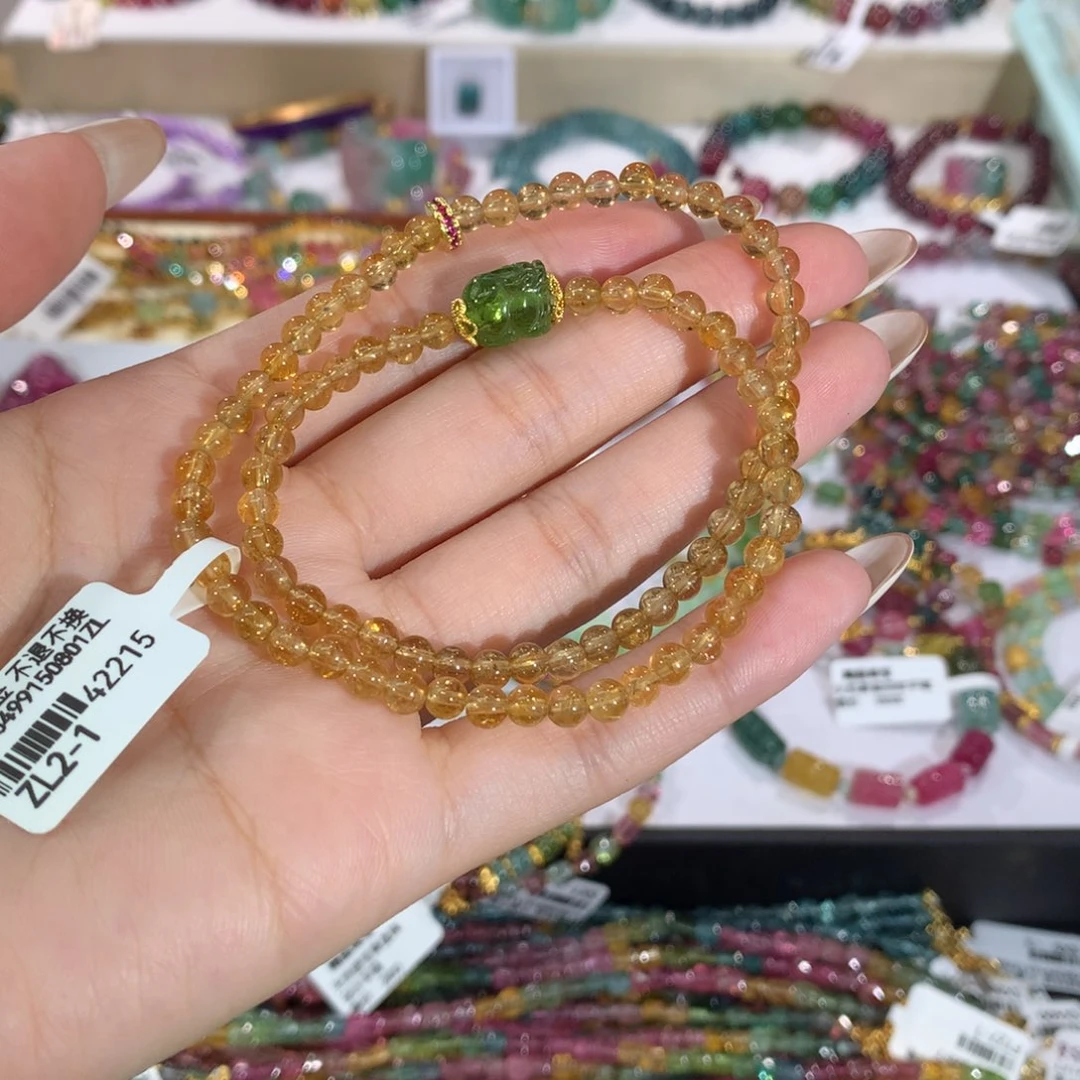 项链手串未镶嵌西瓜碧玺