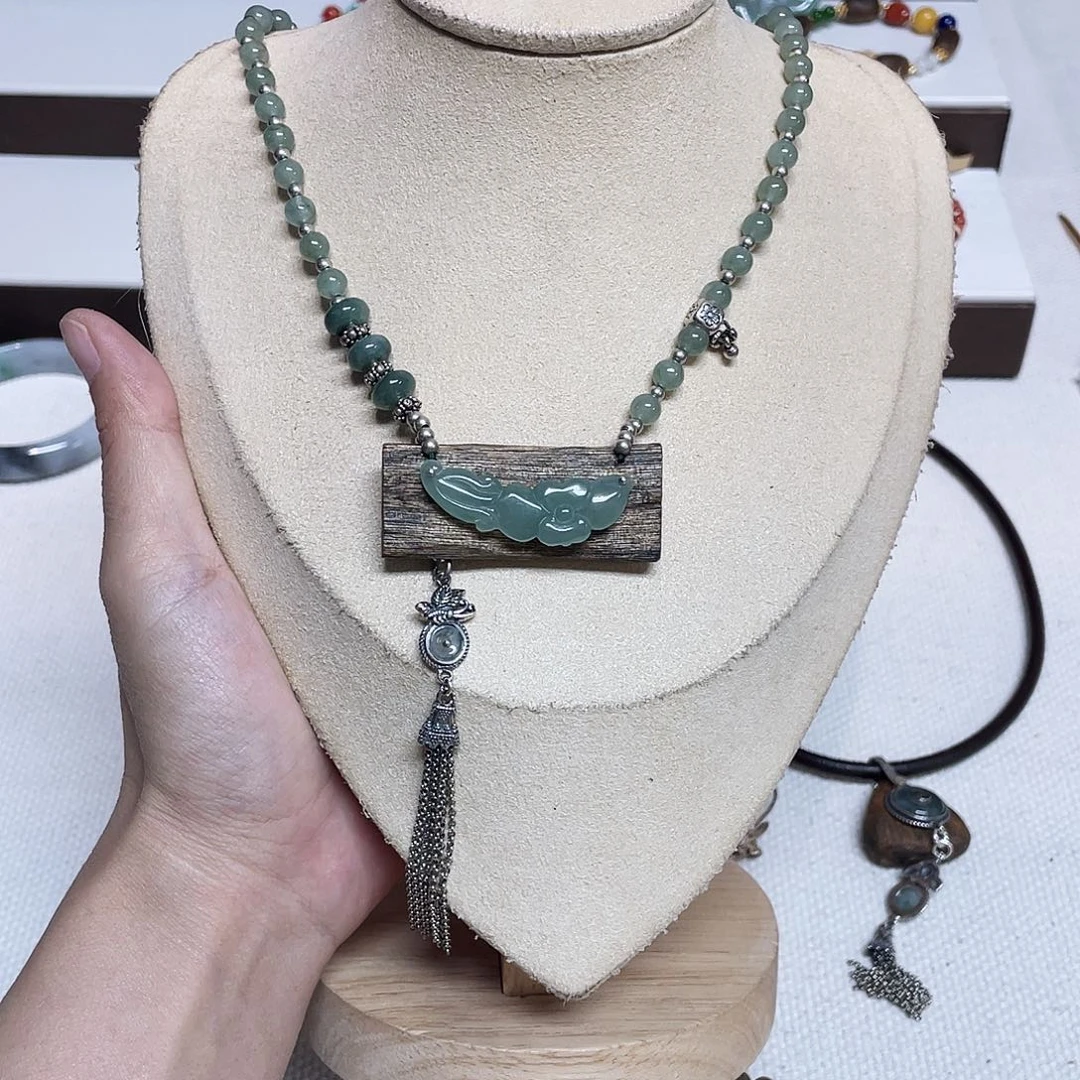 足银纯银配饰项链