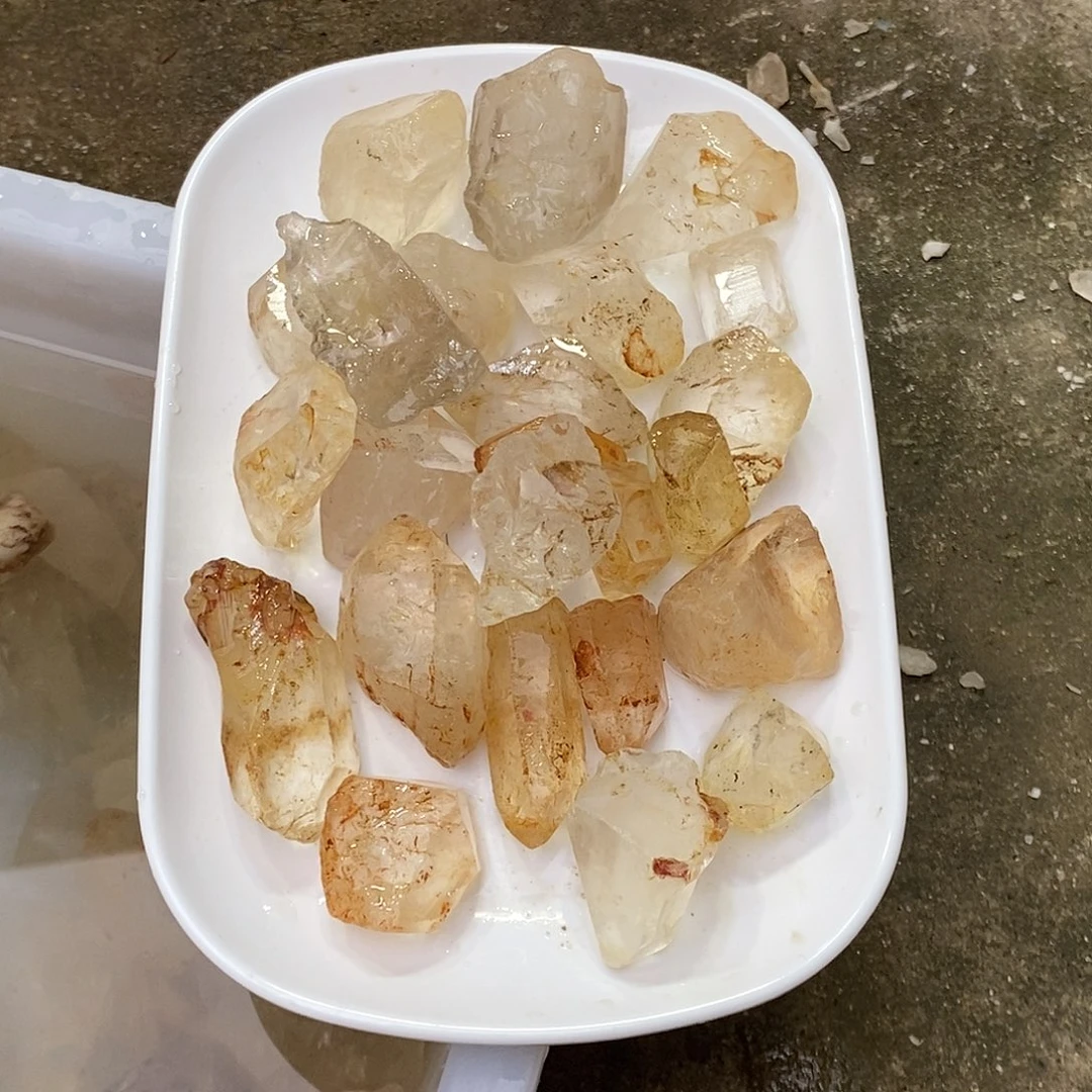 水晶珠宝半成品未镶嵌