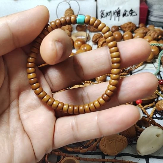 春***开手串/手链橄榄核橄榄核核雕6+手链
