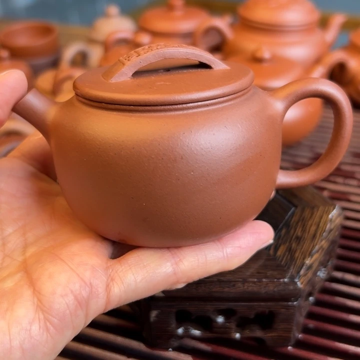 茶案紫砂精工圆汉瓦180cc