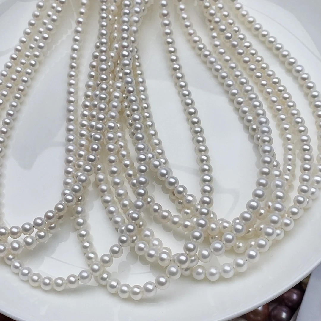 银S925镶嵌淡水珍珠颈饰