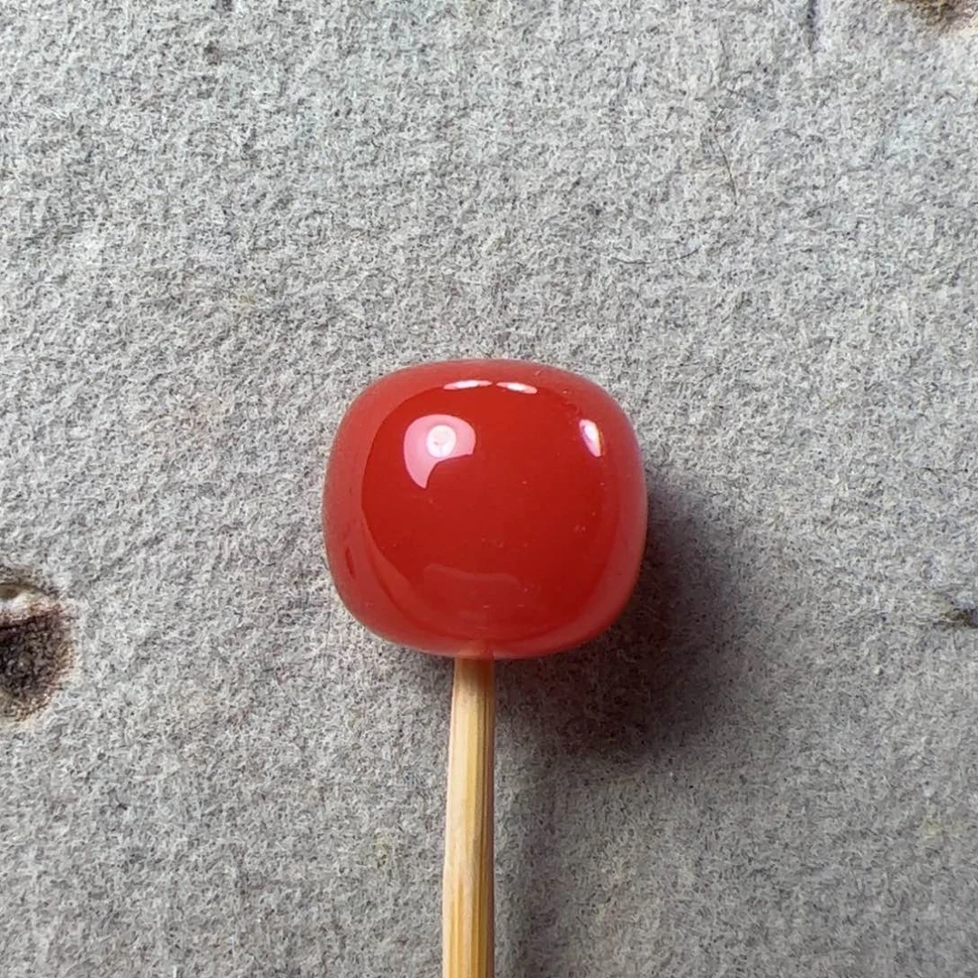 南红玛瑙12✖️11单珠未镶嵌坐***时