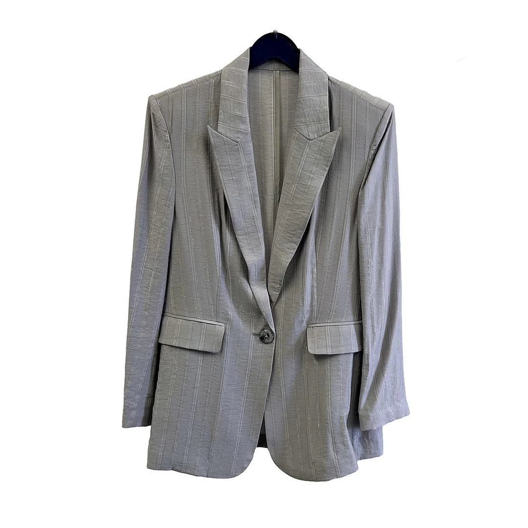 《粉丝专享》G.JAMEI 2025春季新款休闲气质外套上衣MHBS1048G