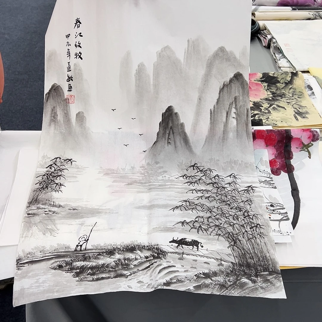 国画纯手绘作品欣赏