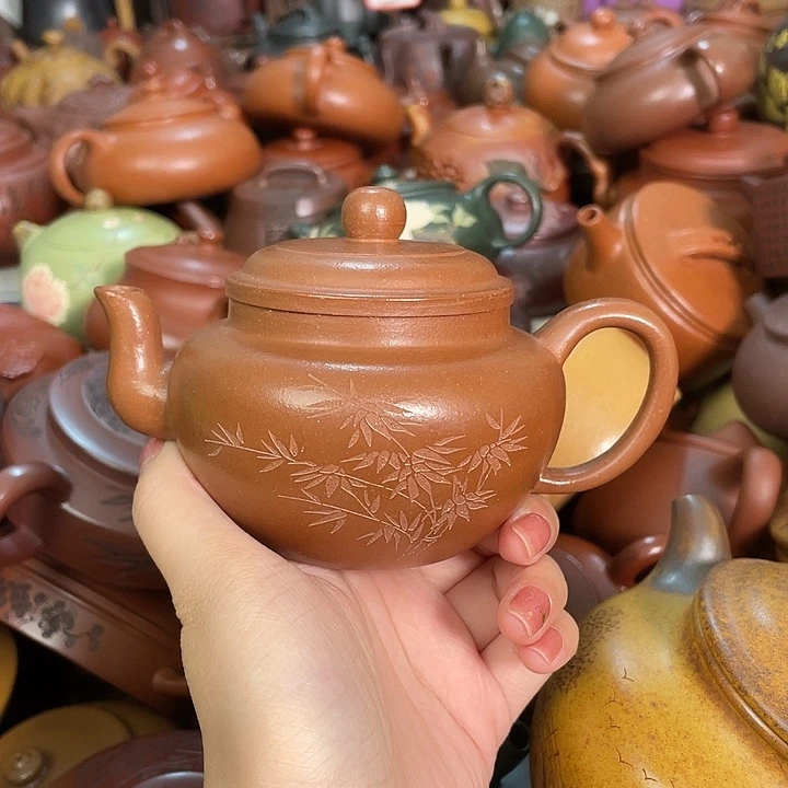 茶壶紫砂紫砂宜兴紫砂壶150cc