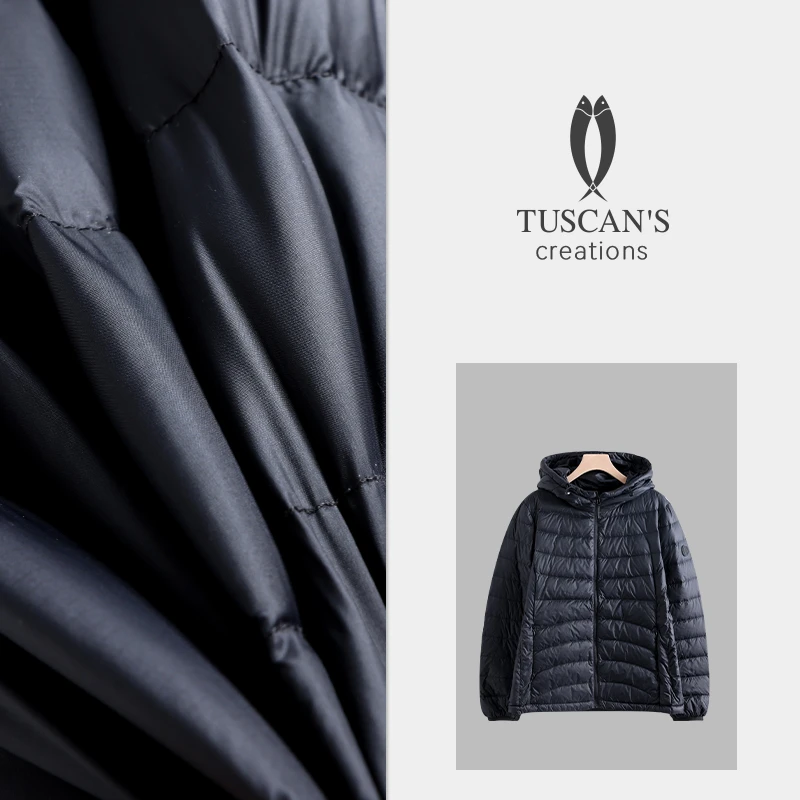 TUSCAN'S CREATIONS秋冬款休闲百搭保暖女士短款羽绒服时代双鱼