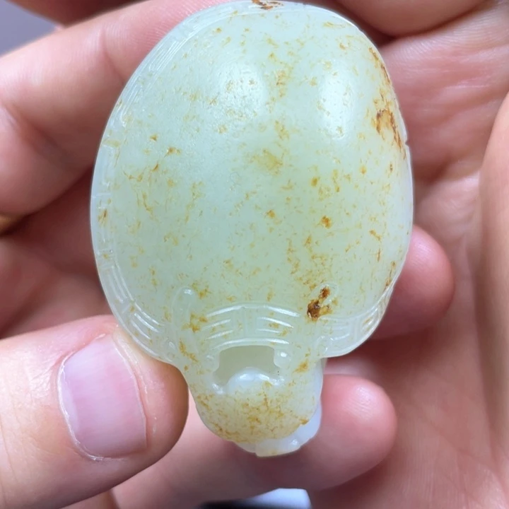 和田玉颈饰未镶嵌枫****落