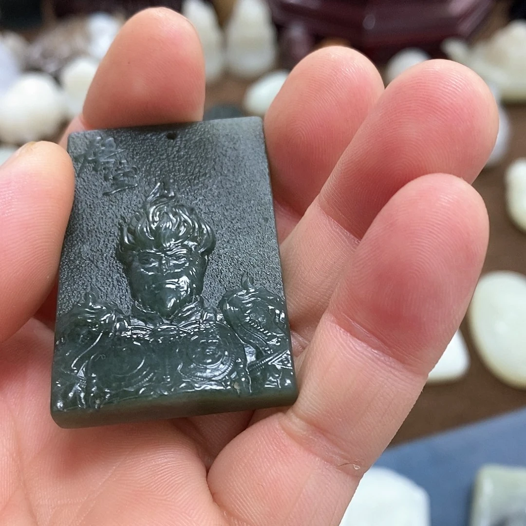 和田玉吊坠(不含链)未镶嵌