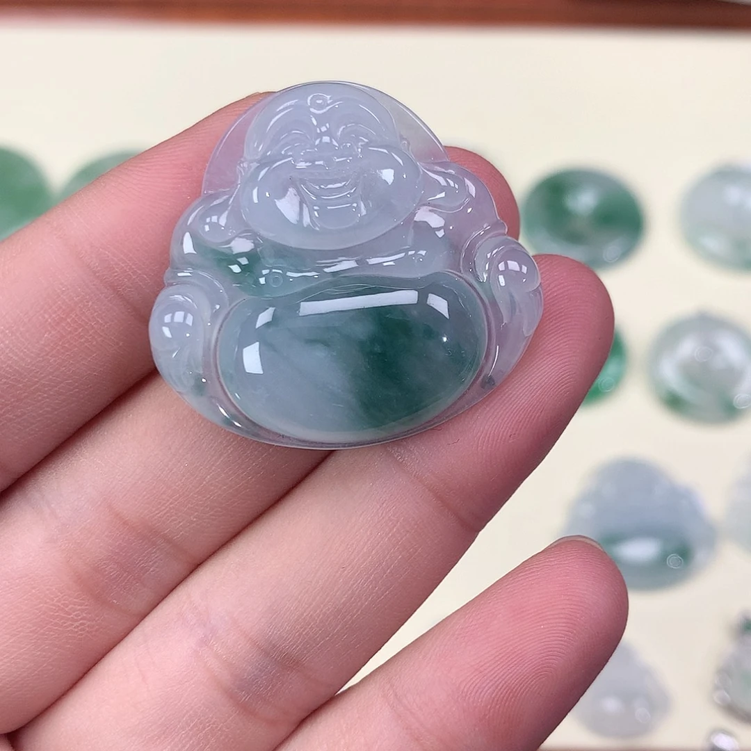 翡翠未镶嵌颈饰吊坠