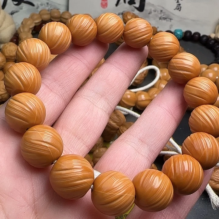 猴头核桃手串全品龙炎定风珠尺寸14mm