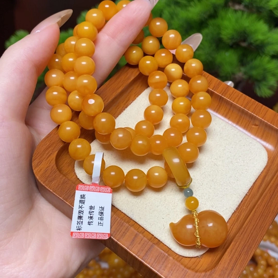 【闪购商品】未镶嵌蜜蜡手链手串