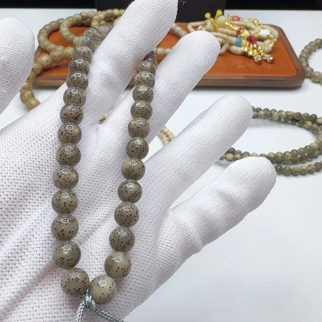 星月菩提吊坠104 灭世果冻月留白针尖星8左右手持